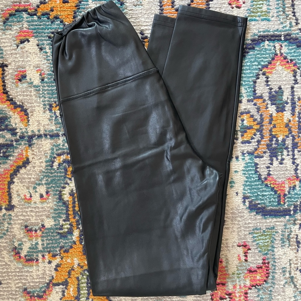 Wilfred Faux leather leggings